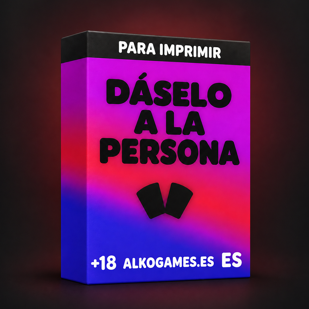 Juego "Dáselo A La Persona" (Para Imprimir)