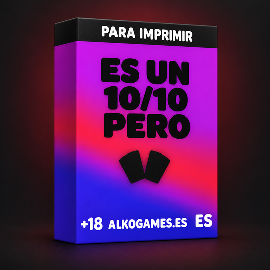 Juego "Es Un 10/10 Pero" (Para Imprimir)