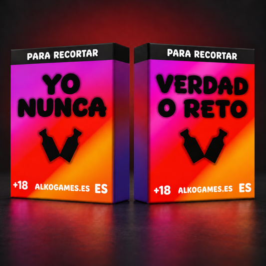 Pack „Verdad O Reto" + „Yo Nunca" (Para Recortar)
